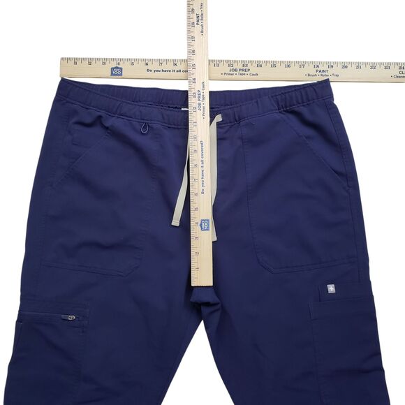 Figs Cairo Cargo Scrub Pants Mens XL Navy Blue Lot of 2 Technical Medical - Picture 3 of 10